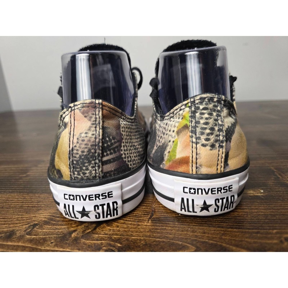 Converse All Star Women's Shoes Size‎ 7 Brown Black White Floral Print Shoes - Picture 4 of 15